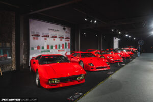 Kelionė per „Ferrari“ istoriją Nacionaliniame automobilių muziejuje