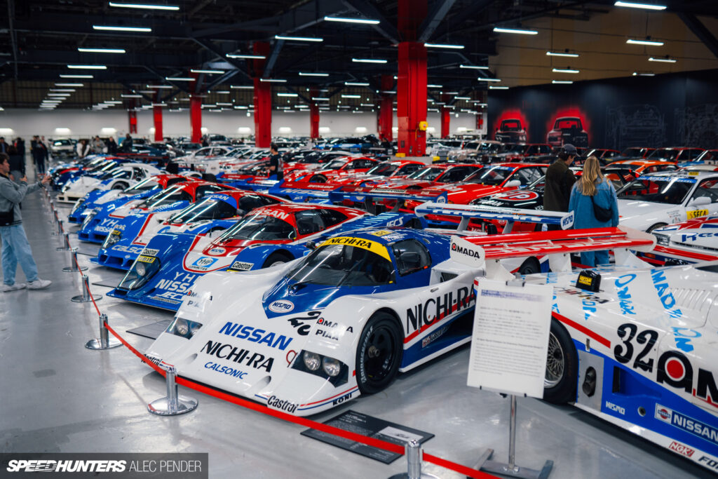 „Nissan's Treasure Trove“ viduje: paveldo kolekcija