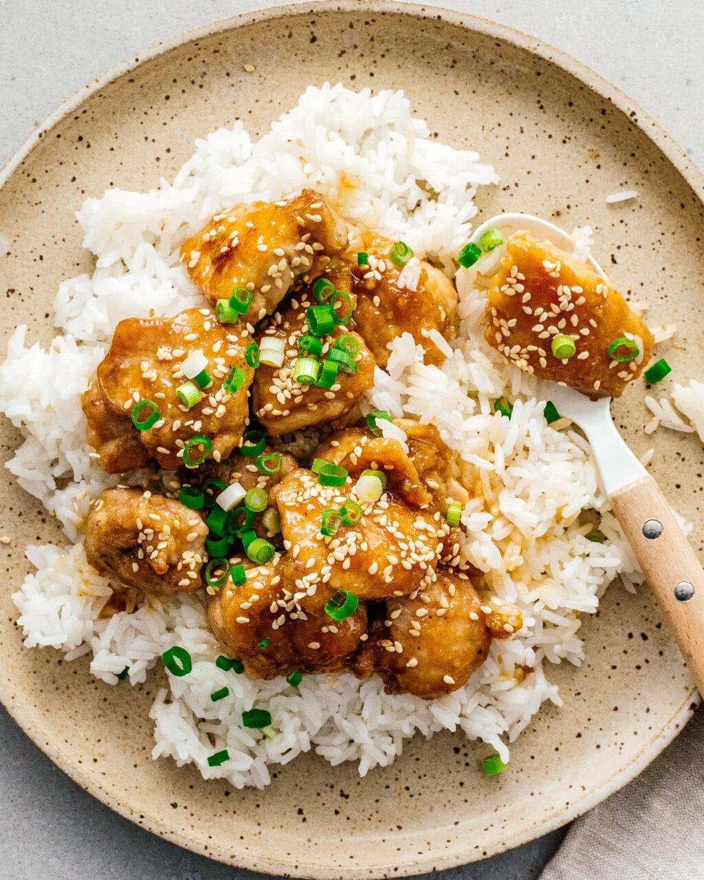 Vienas „Pan Sesame Chicken“ · Aš esu maisto tinklaraštis