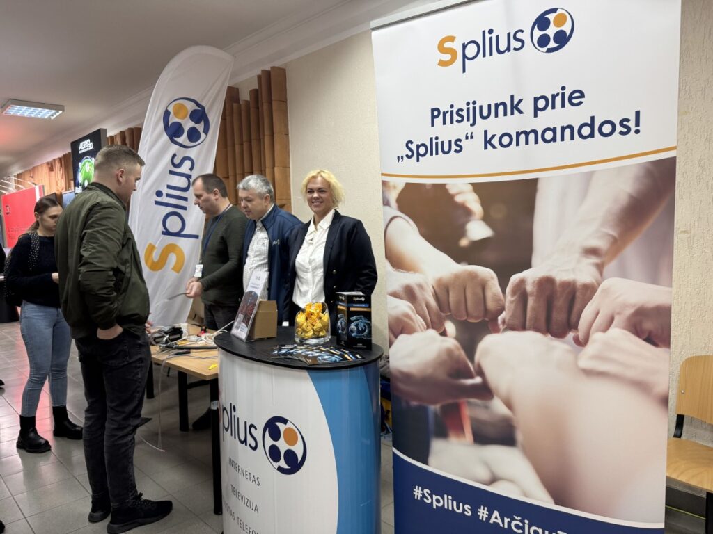„Splius“ kviečia jaunimą atrasti karjeros galimybes technologijų sektoriuje