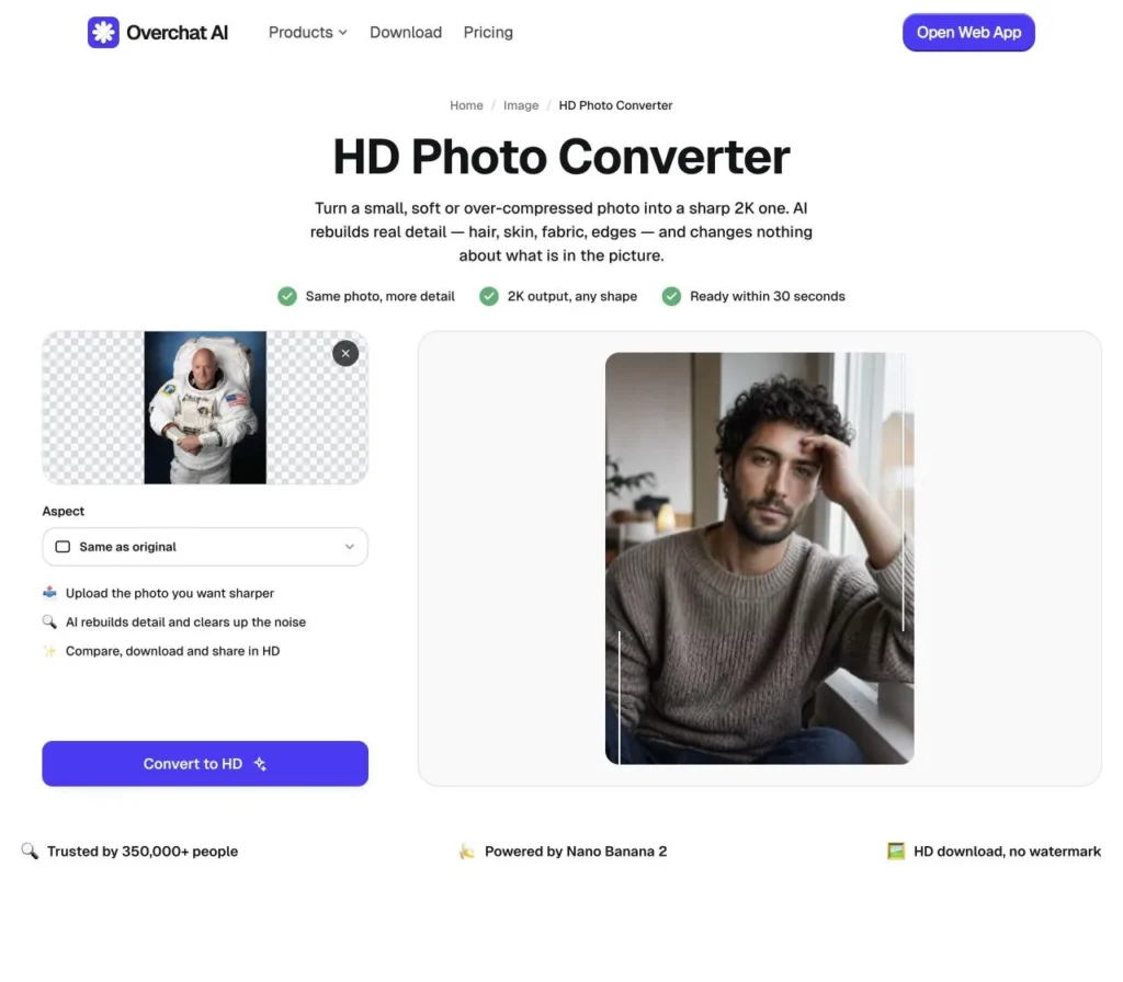 Convert a Low-Res Photo to HD for Printing